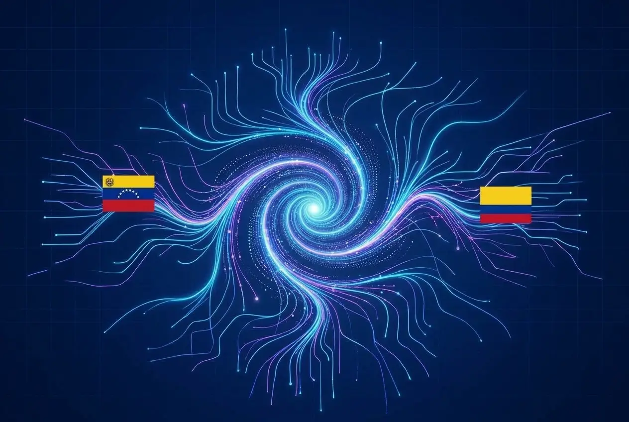 Jornada virtual de mapeo digital con participantes conectados desde Colombia y Venezuela